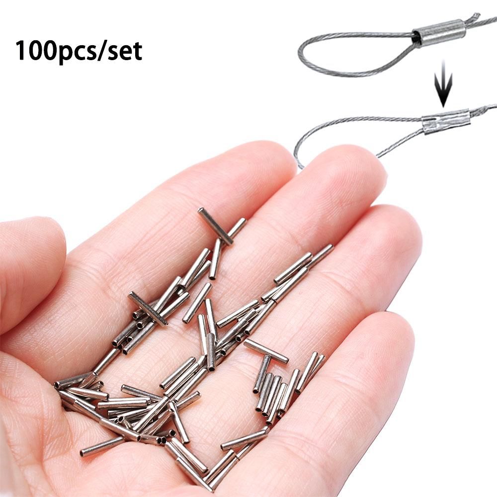 100 pz tondo argento rame tubo - Baitcasting Reel recensione e prezzo