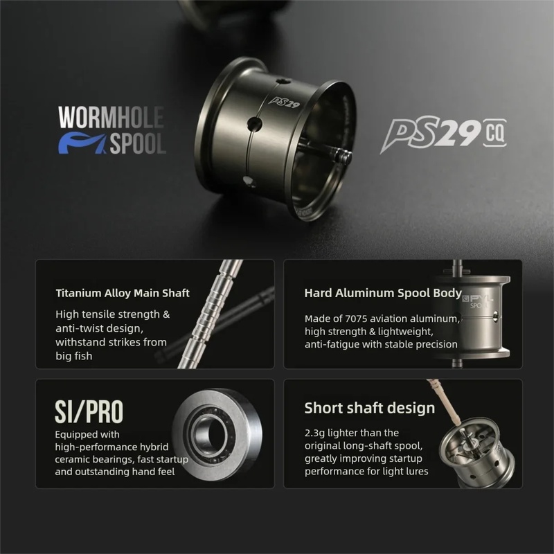PYL PS29-CQ Bobina Modificata  - Reel Spare Spool recensione e prezzo